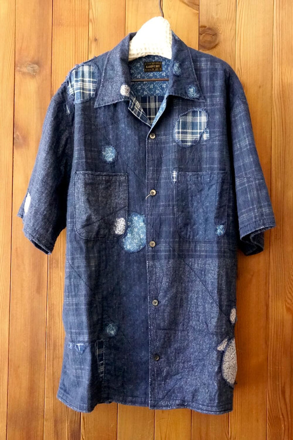 IDG Patchwork BORO Aloha - Indigo