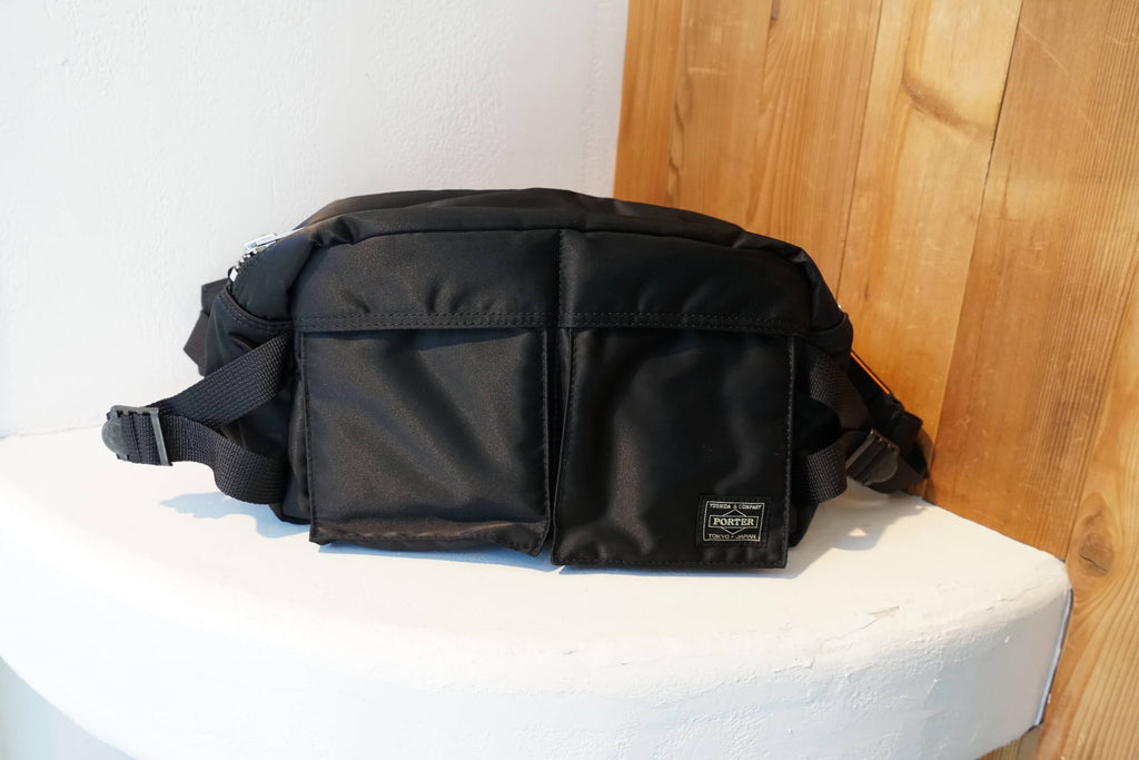 PORTER TANKER 2Way Waist Bag Black