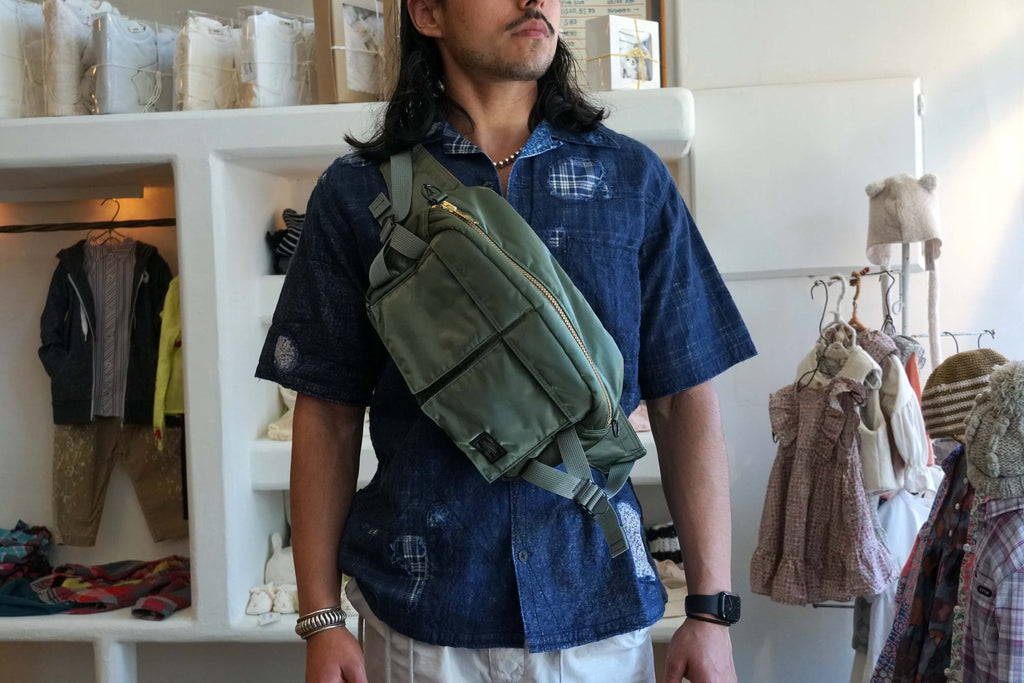 Porter-Yoshida & Co Tanker Waist Bag in Black – Nigel Cabourn