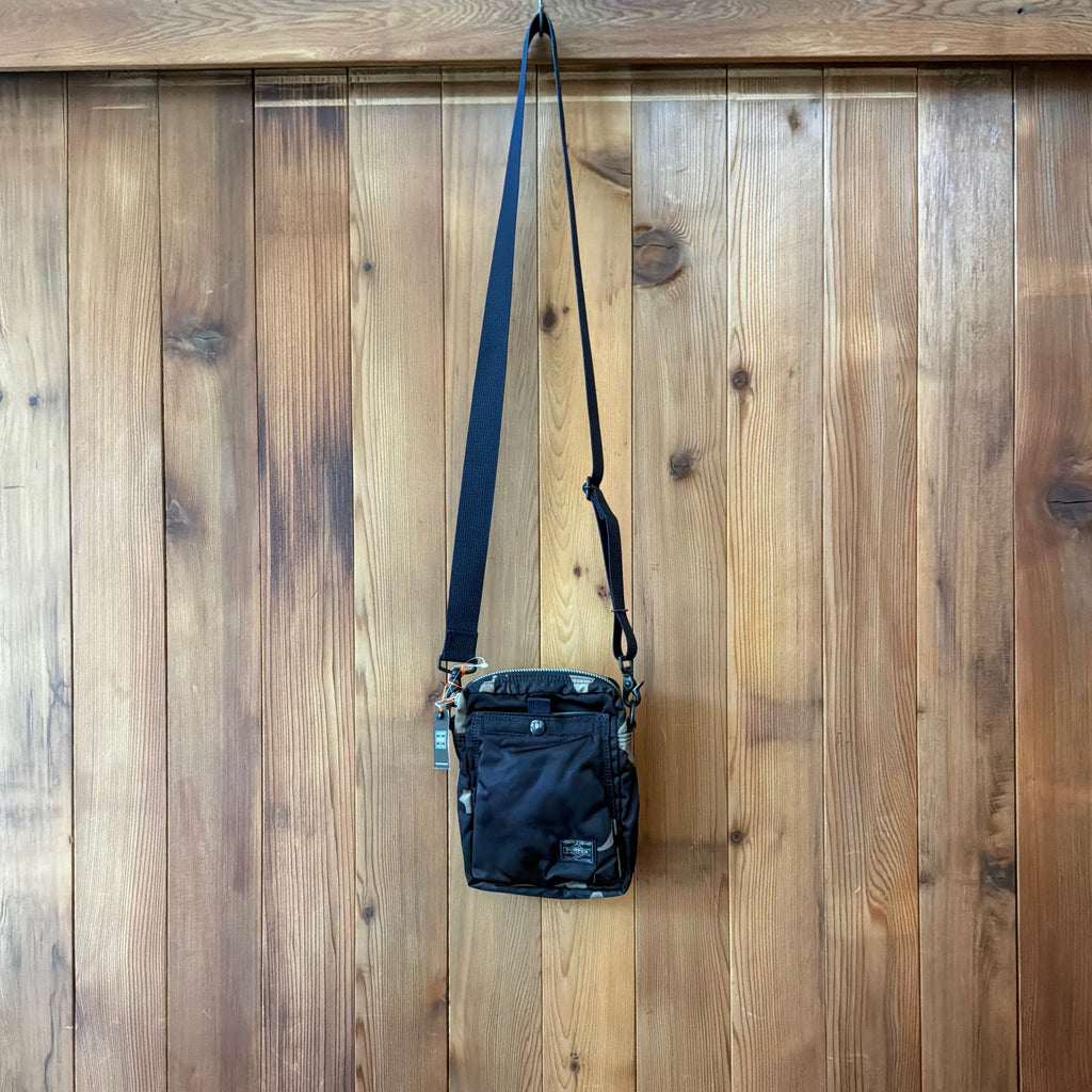 PORTER counter shade shoulder bag vertical woodland khaki 381 PORTER counter shade shoulder bag vertical woodland khaki 381