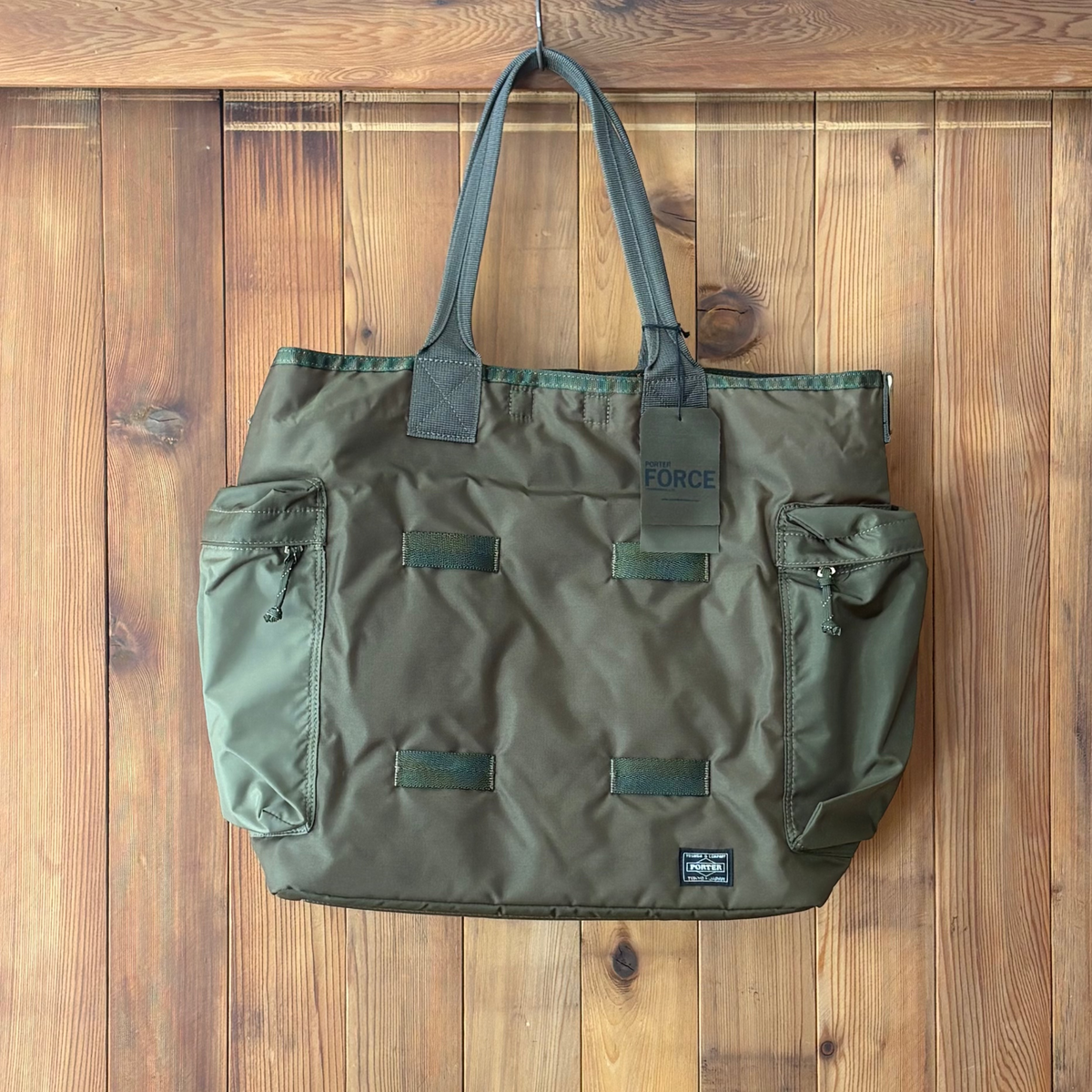 Porter Force 2Way Tote Bag 855-07500 Olive Drab – Cotton Sheep