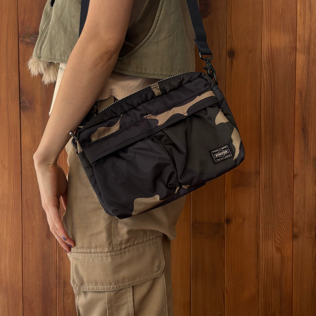 Porter Countershade Shoulder Bag (Woodland Khaki) – Cotton Sheep