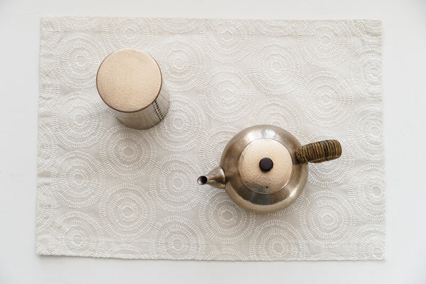 Japanese placemat Japanese embroidered placemat 
