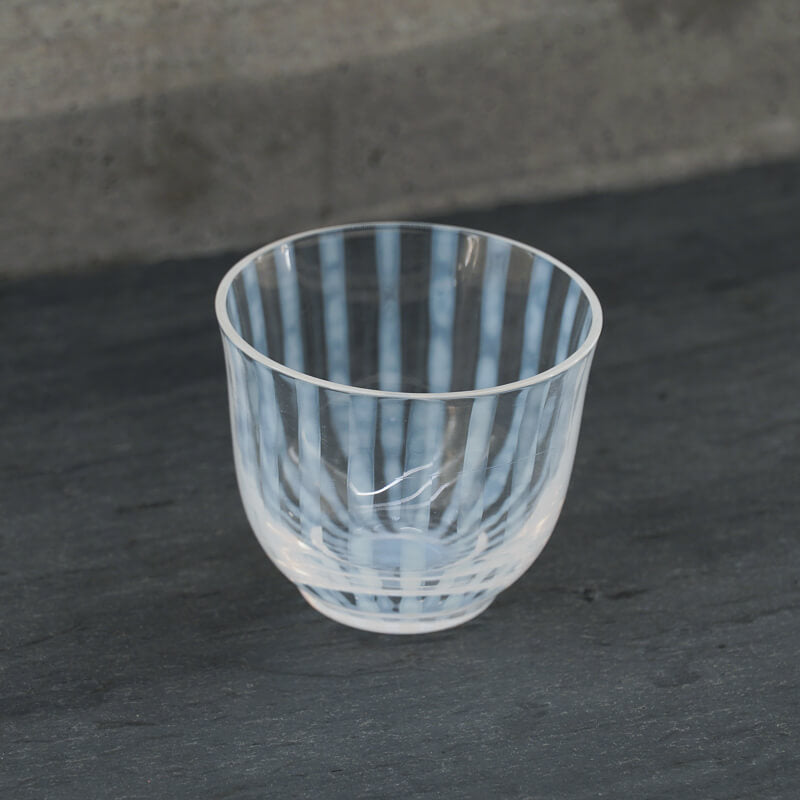 Taisho Roman Soda Glass Cup Set of 2