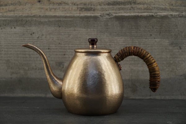 Japanese copper tin coffee pot Japanese coffee kettle  handmade Japanese coffee pot