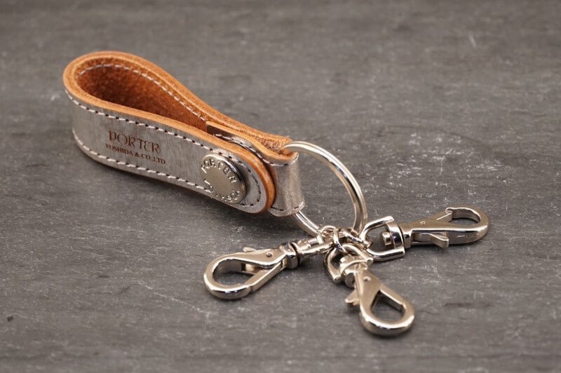 Handmade Women Denim Key Pouch Key Chain Holder with Key Holder