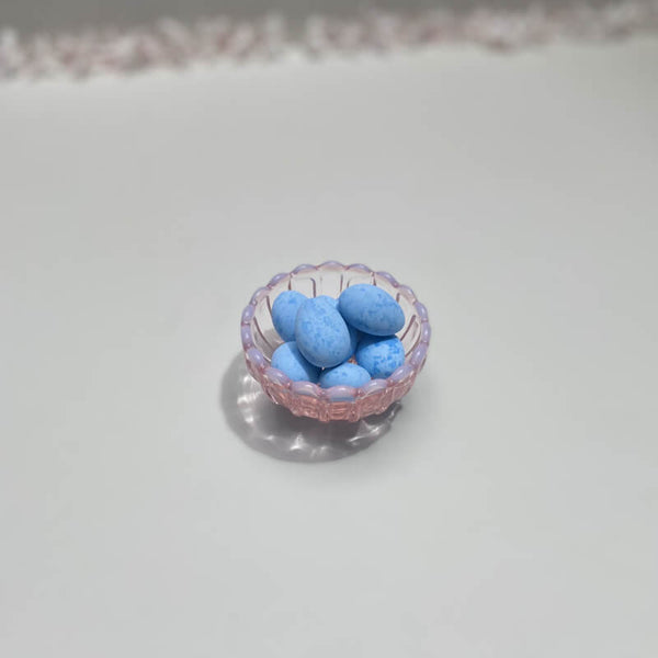Yukinohana (Snow Flower) Mini Glass Bowl, Pink - Cotton Sheep
