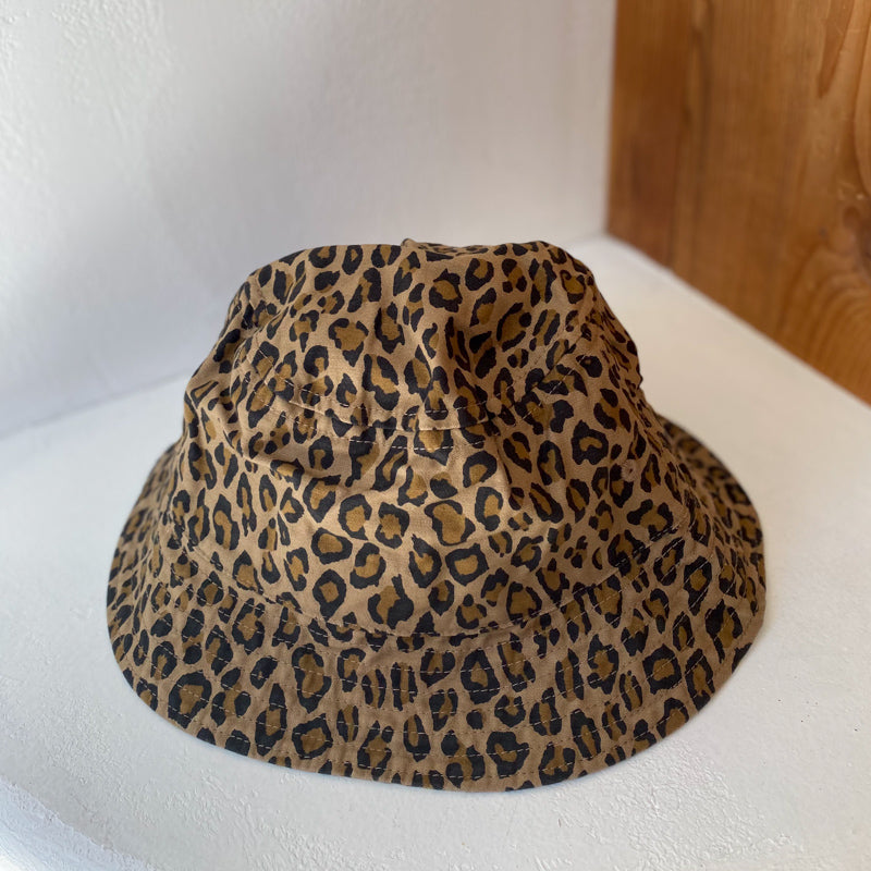 Kapital leopard bucket hat kapital cheetah bucket hat Japanese leopard bucket hat Japanese cheetah hat 