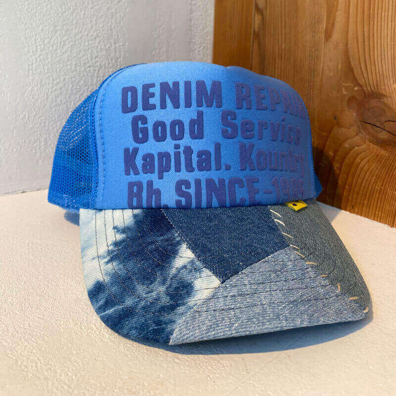 Kapital Denim Repair Denim Bill Trucker – Cotton Sheep