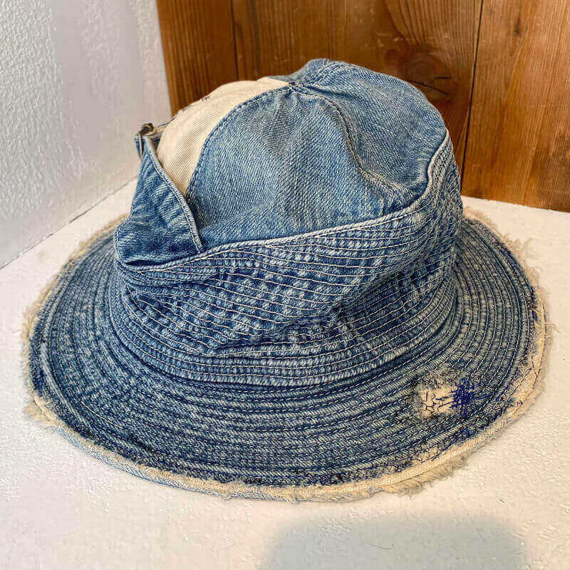 Kapital Kountry Crash Remake Indigo Bucket Hat – Cotton Sheep