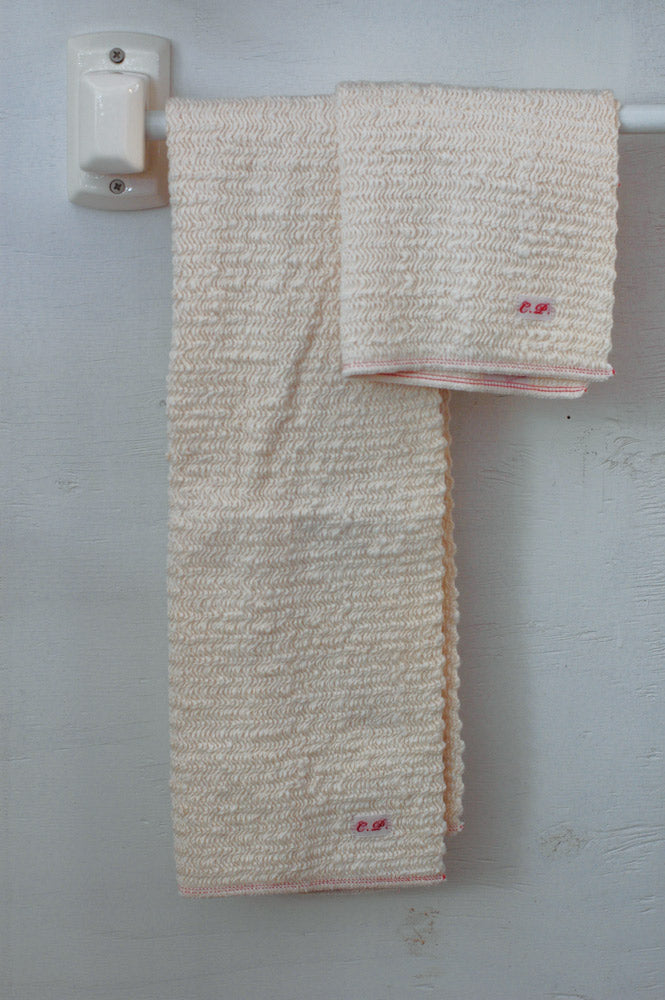 Garabou Slow-Spun Cotton Face Towel - Cotton Sheep