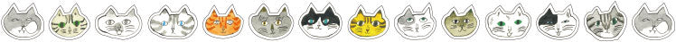 Toraneko Bonbon Sticker Roll Kitty (Small) - Cotton Sheep